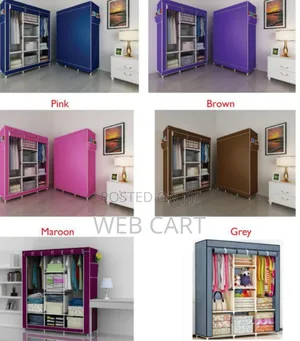 Mettalic Wardrobe