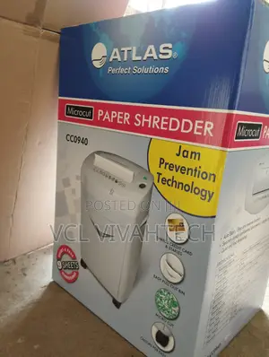 Atlas Cc0940 Paper Shredder Micro Cut 9 Sheets