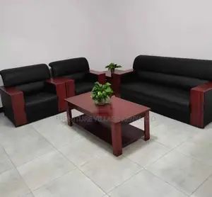 Sofas: Casual Modern Executive Reception Sofa Set for Five