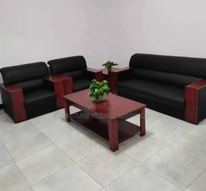 Sofas: Casual Modern Executive Reception Sofa Set for Five