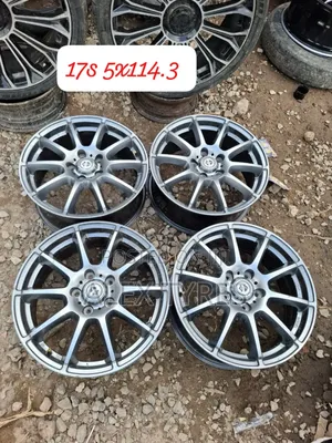 Size 17 Inches Harrier Mazda Cx Rims Set