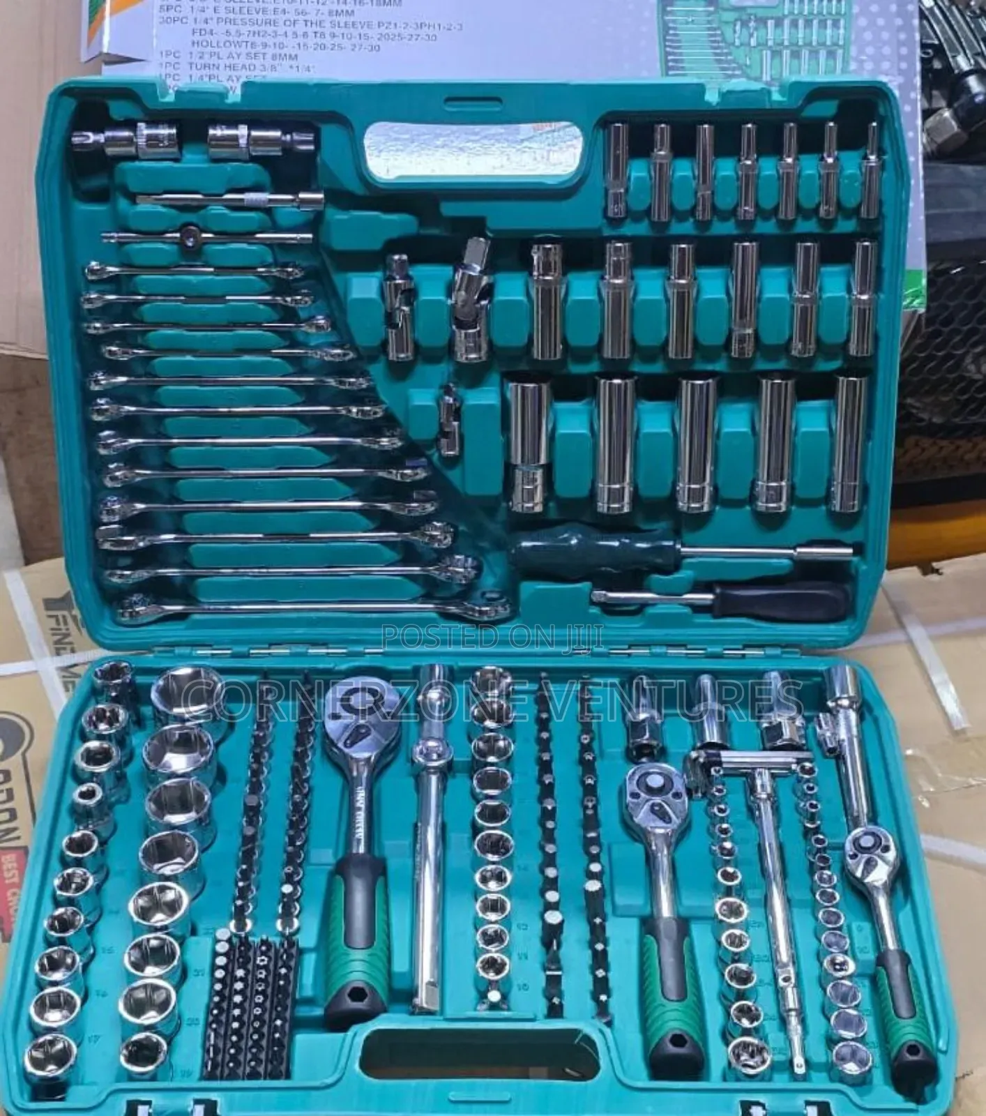 216 PCS Chrome Vanadium Set / 216 Pc Toolbox