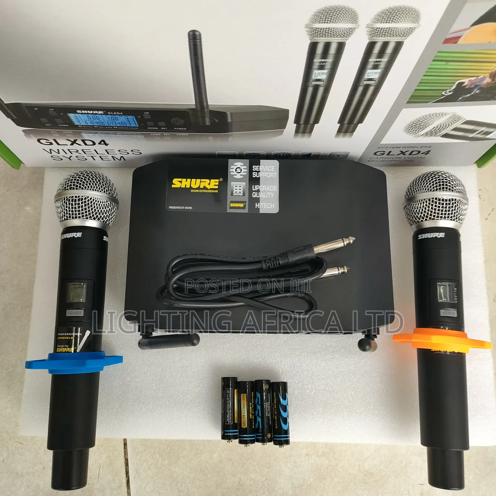 Shure Dynamic Digital Wireless Microphone 200m Frequency