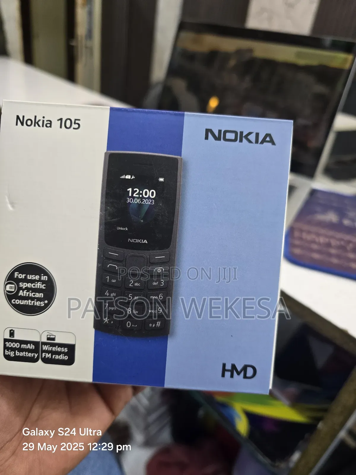 New Nokia 105 Black