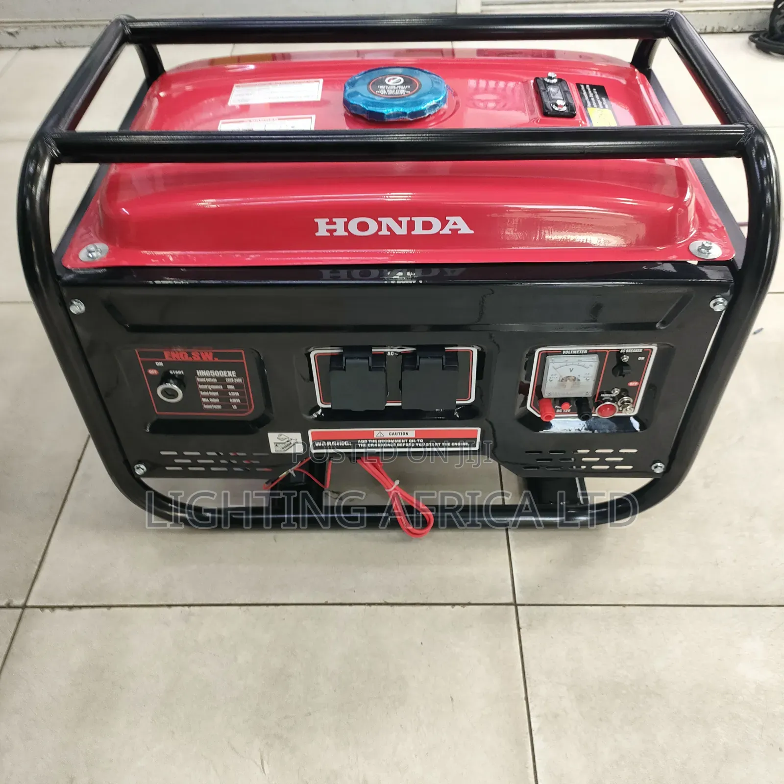 Honda 6.0kva Petrol Engine Keystart Generator