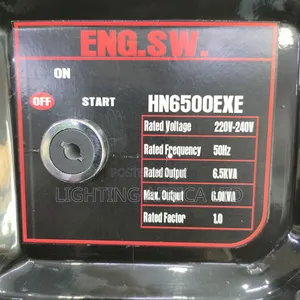 Honda 6.0kva Petrol Engine Keystart Generator