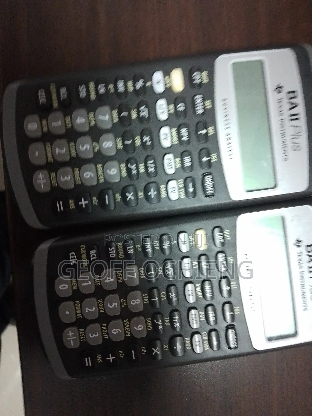 Ba 2 Plus Financial Calculators