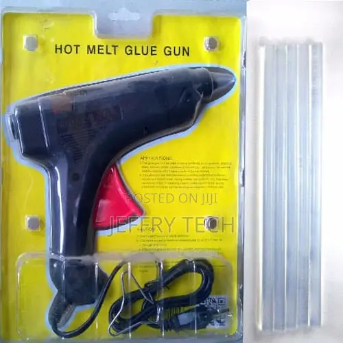 Hot Melt Glue Gun With 5 Glue Stick