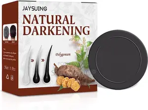 Hair Darkening Shampoo Bar, Black Soap