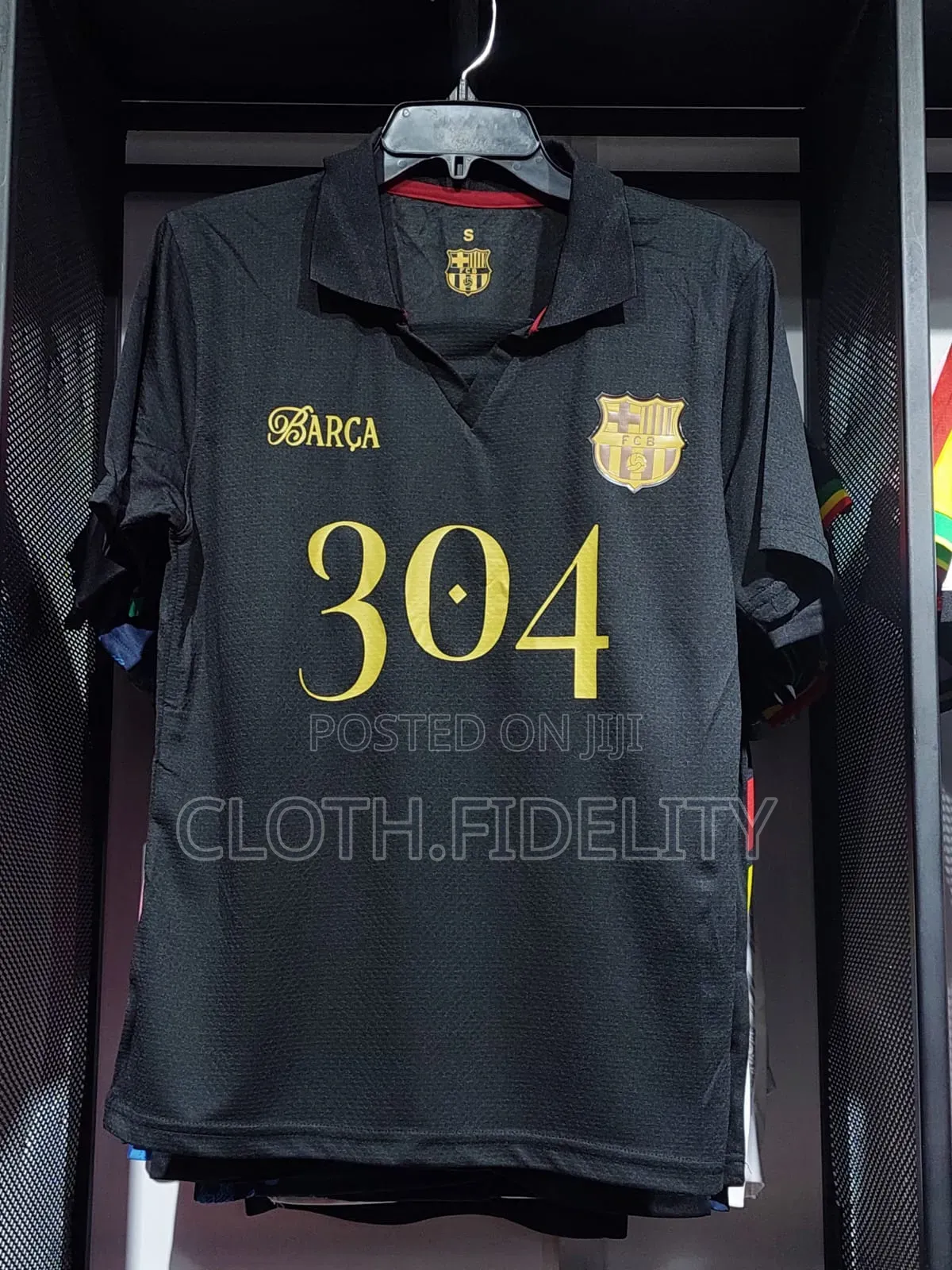Lamine Yamal 304 Black Edition Jersey.