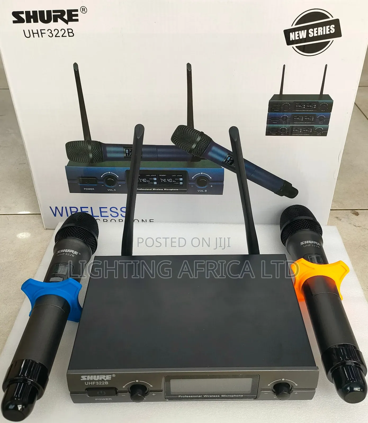 Shure Wireless Microphone 150m Frequency