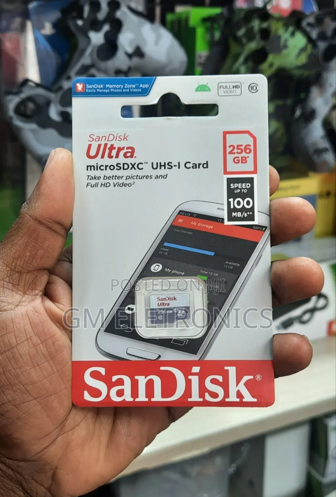 256gb Original Universal Microsdhc-100mb/S Read Speed.