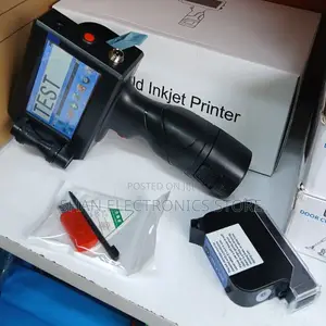 Portable Inkjet Printer With Quick-Drying Ink Cartridge