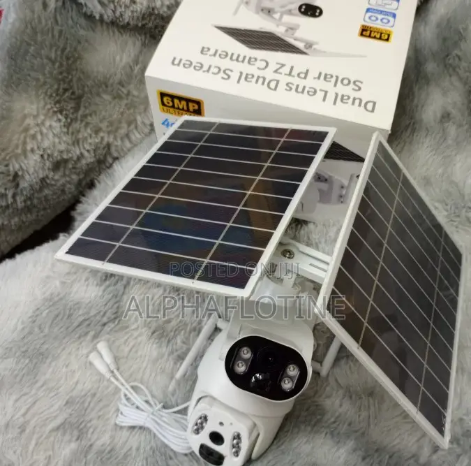 Ubox Solar Powered CCTV Camera;