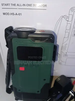 Efficient Car Jump Starter With Inflator.High Performance