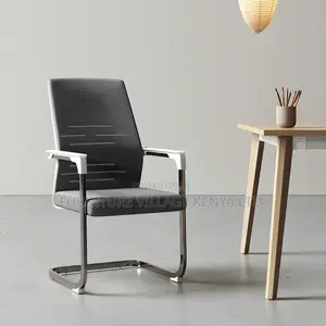 Office Chair: Fixed-Leg Ergonomic Meeting Executive Chair