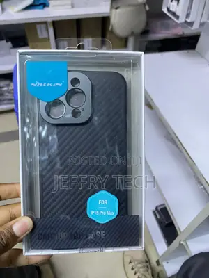 Gimeno Nilkin Metal Carbon Fiber Case for iPhone 15 Pro Max