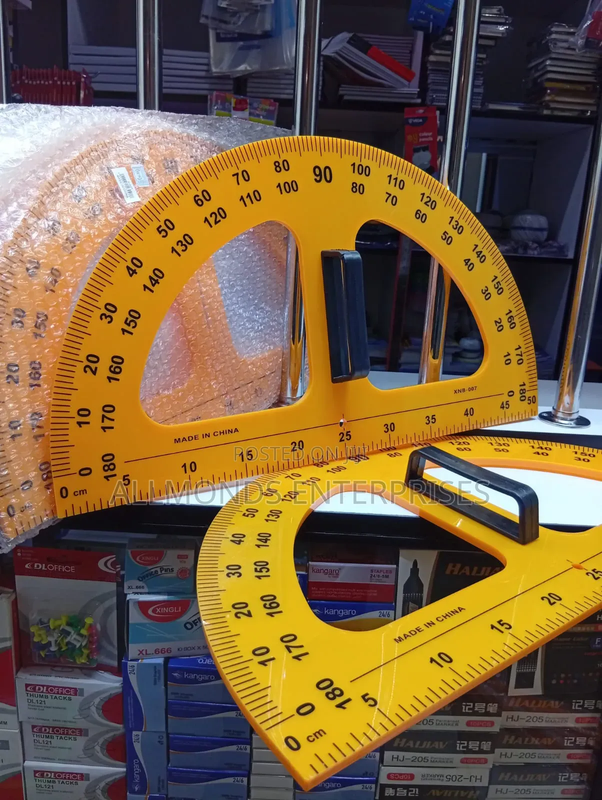 Blackboard/Teacher's Protractor Plastic