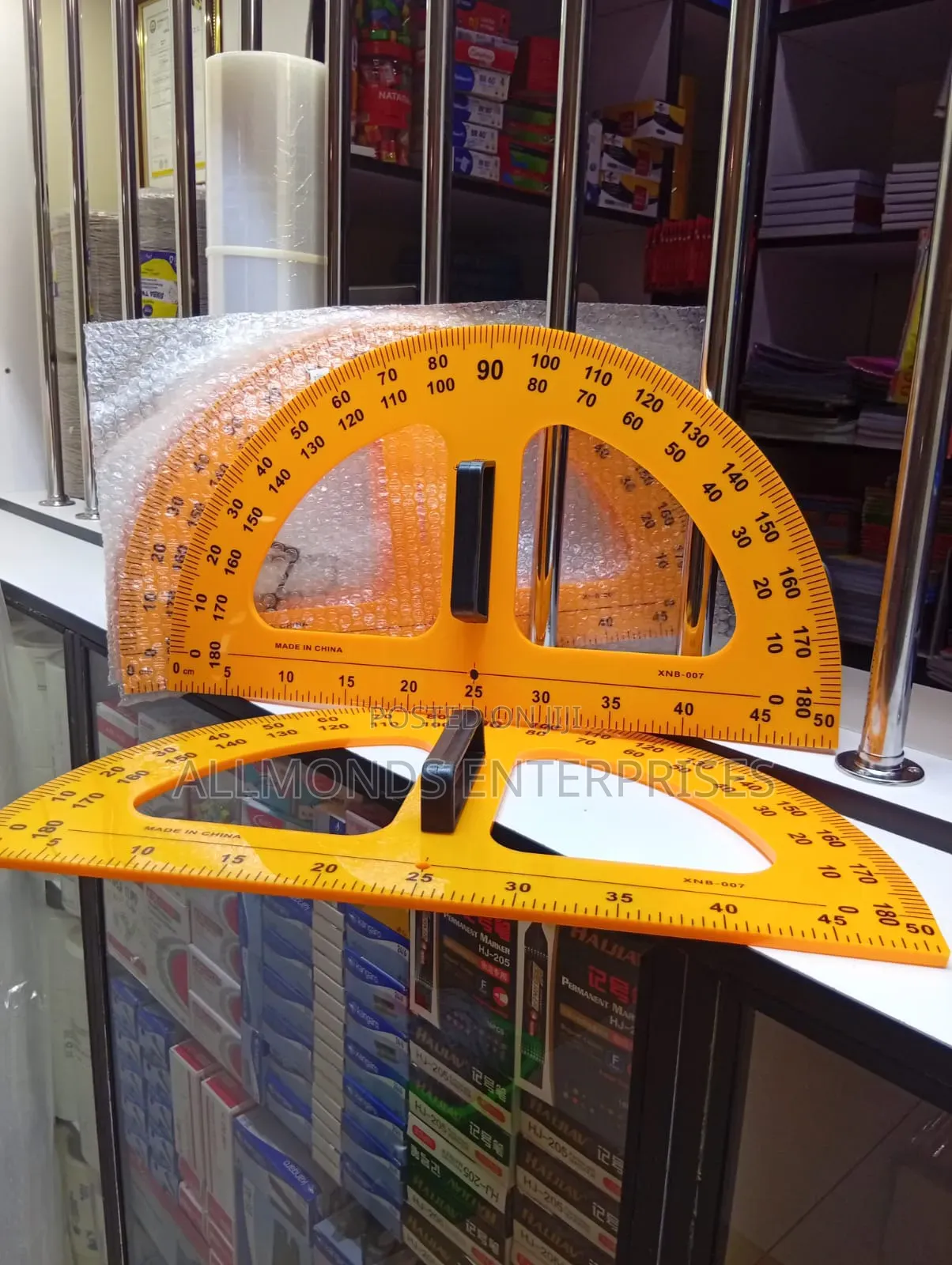 Blackboard/Teacher's Protractor Plastic