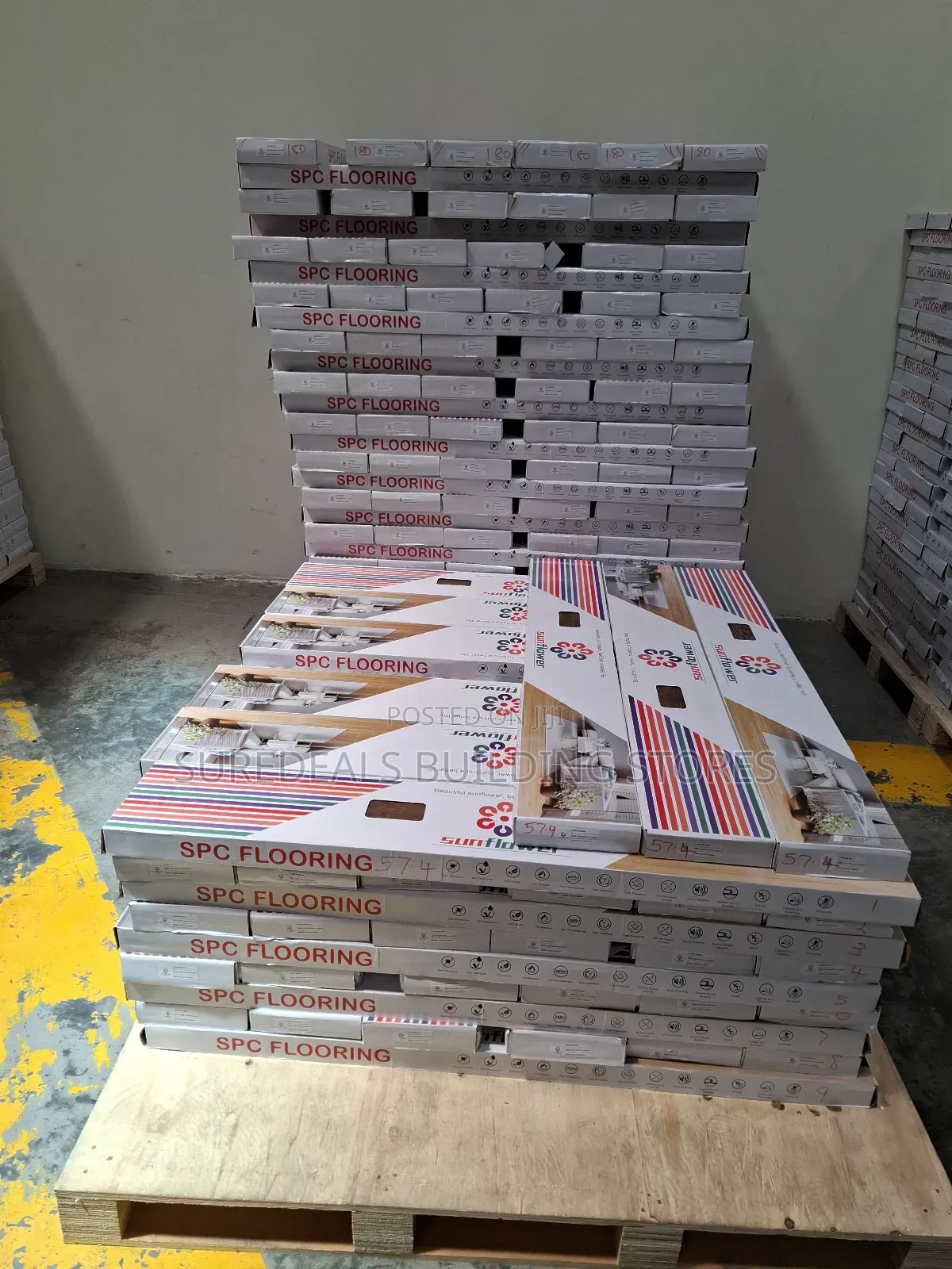 Modern Design SPC Interlocking Flooring.
