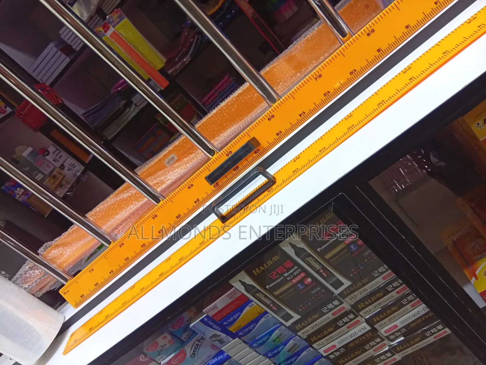 Plastic Blackboard Ruler 100cm