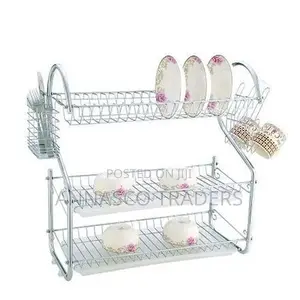 Nunix Nunix 3 Layer Stainless Steel Dishrack Dr3s