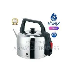 Nunix Electric Water Heater Kettle Stainless Steel 5.7l