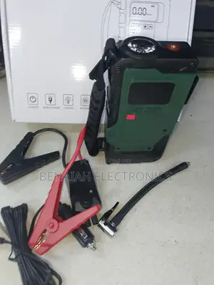 Portable Car Jump Starter.With Inflator