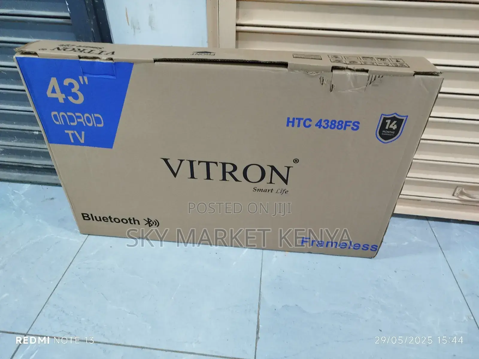 Vitron 43 Inch Smart Android Frameless Tv