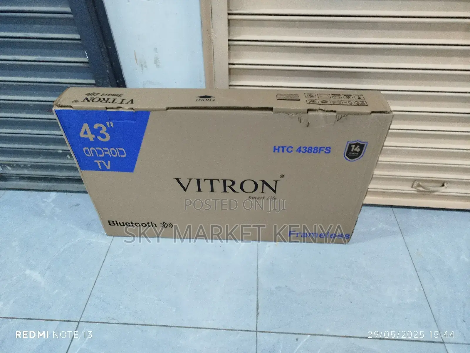 Vitron 43 Inch Smart Android Frameless Tv