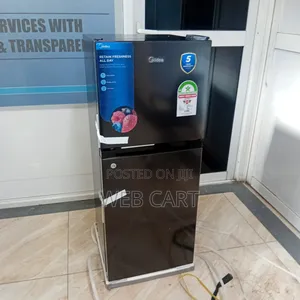 Midea 127l Double Door Refrigerator - Mdrt187fgg28,