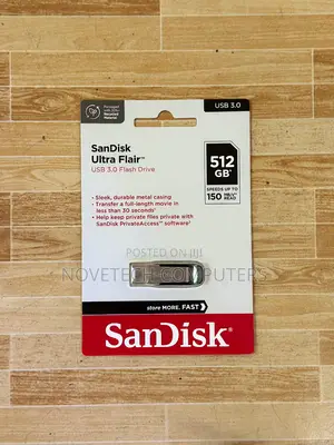 Sandisk Ultra Flair Usb 3.0 Flash Drive - 512gb