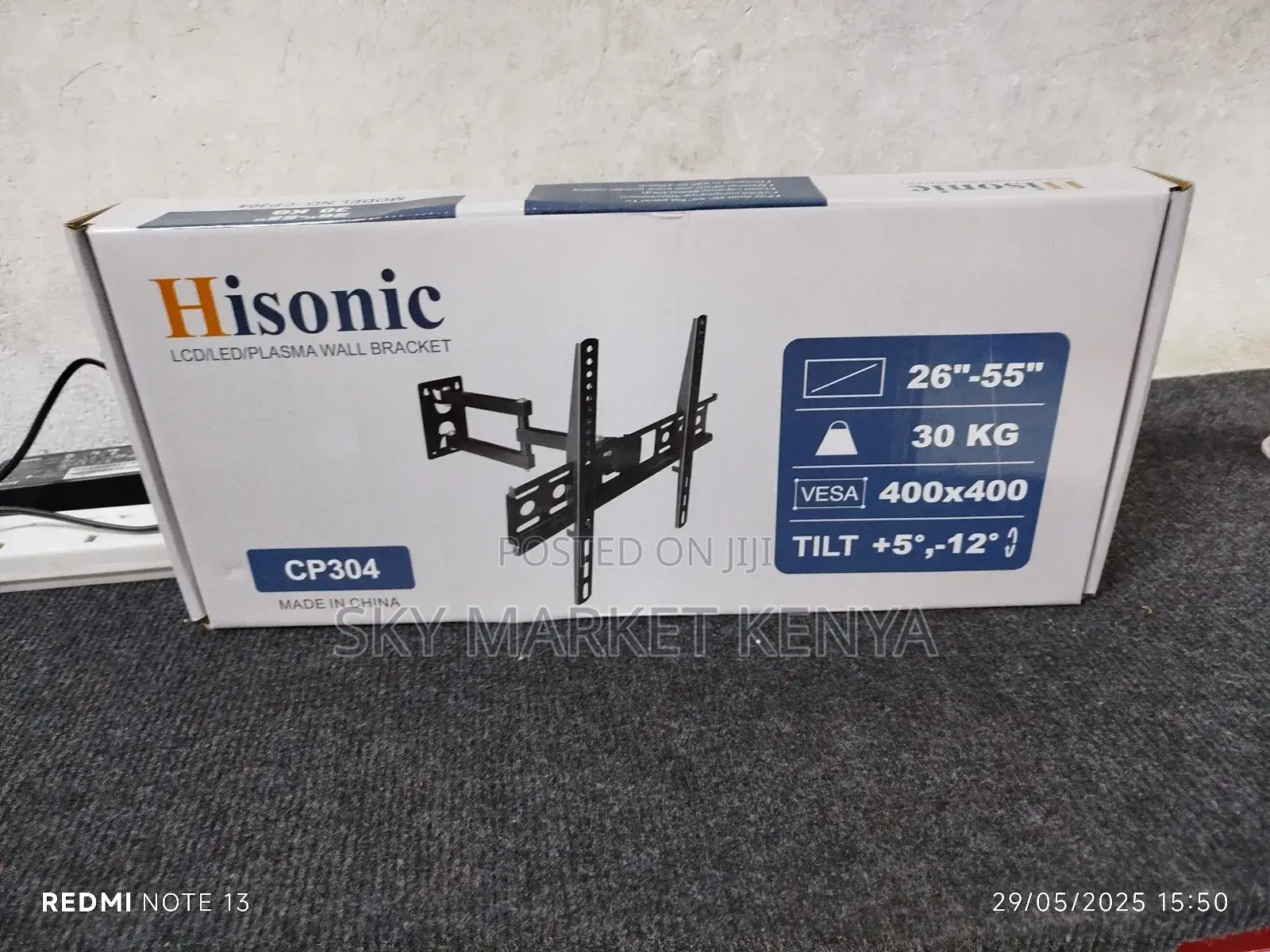 LCD /Led / Plasma Wall Bracket Single Arm