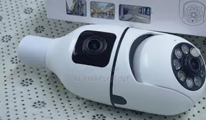 PTZ Bulb Wifi Camera Dual Lens