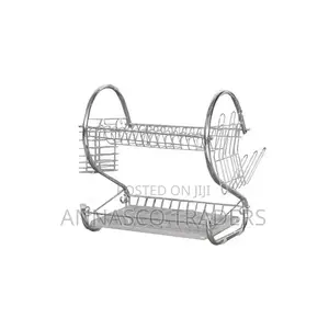 2 Layer Stainless Dish Drainer (Rn-1601)