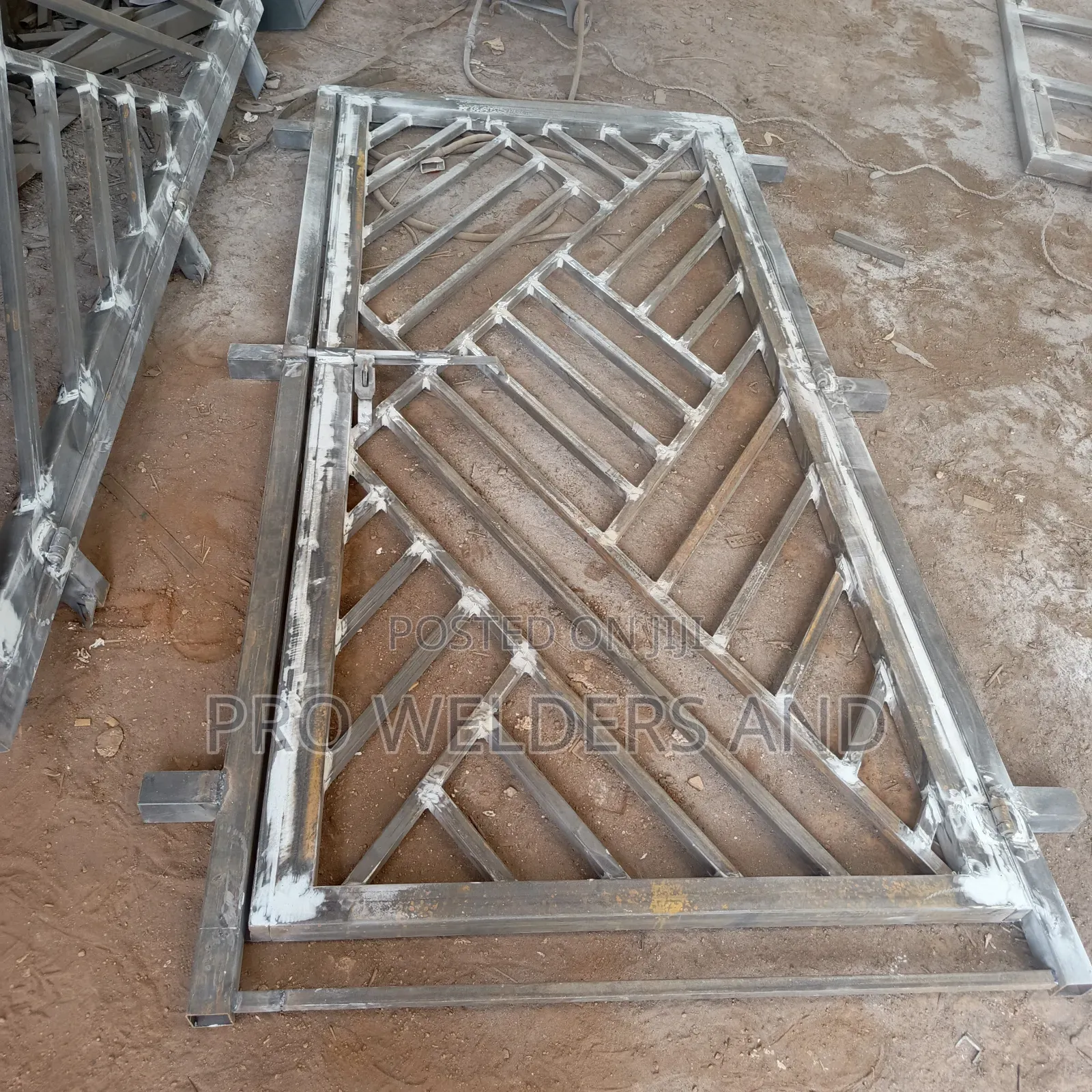 Heavy Steel Grilldoors
