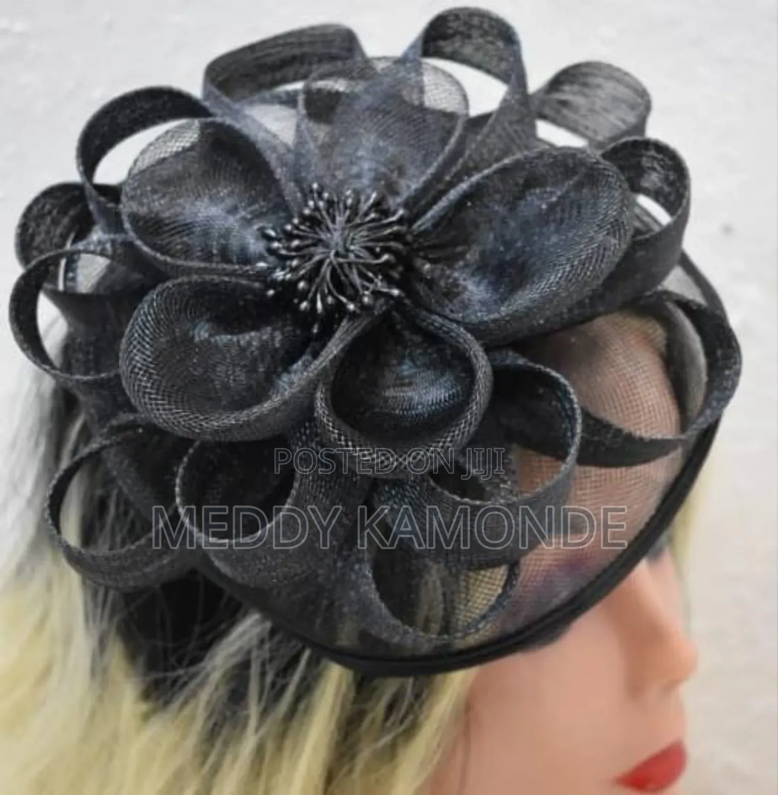 Purple/Yellow Fascinators