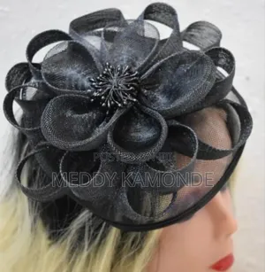 Purple/Yellow Fascinators