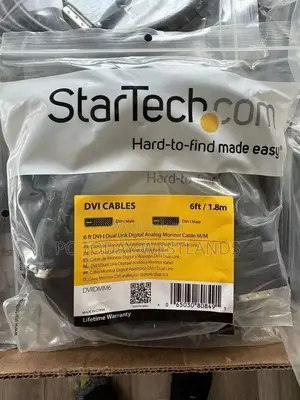 Startech 6’ Dvi-I Dual Link Digital Analog M-M Dvi Cable