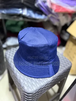 Navy Blue Unisex Bucket Hats
