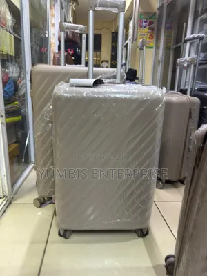 Large Rubber Luggage Suitcase With Tsa Lock
