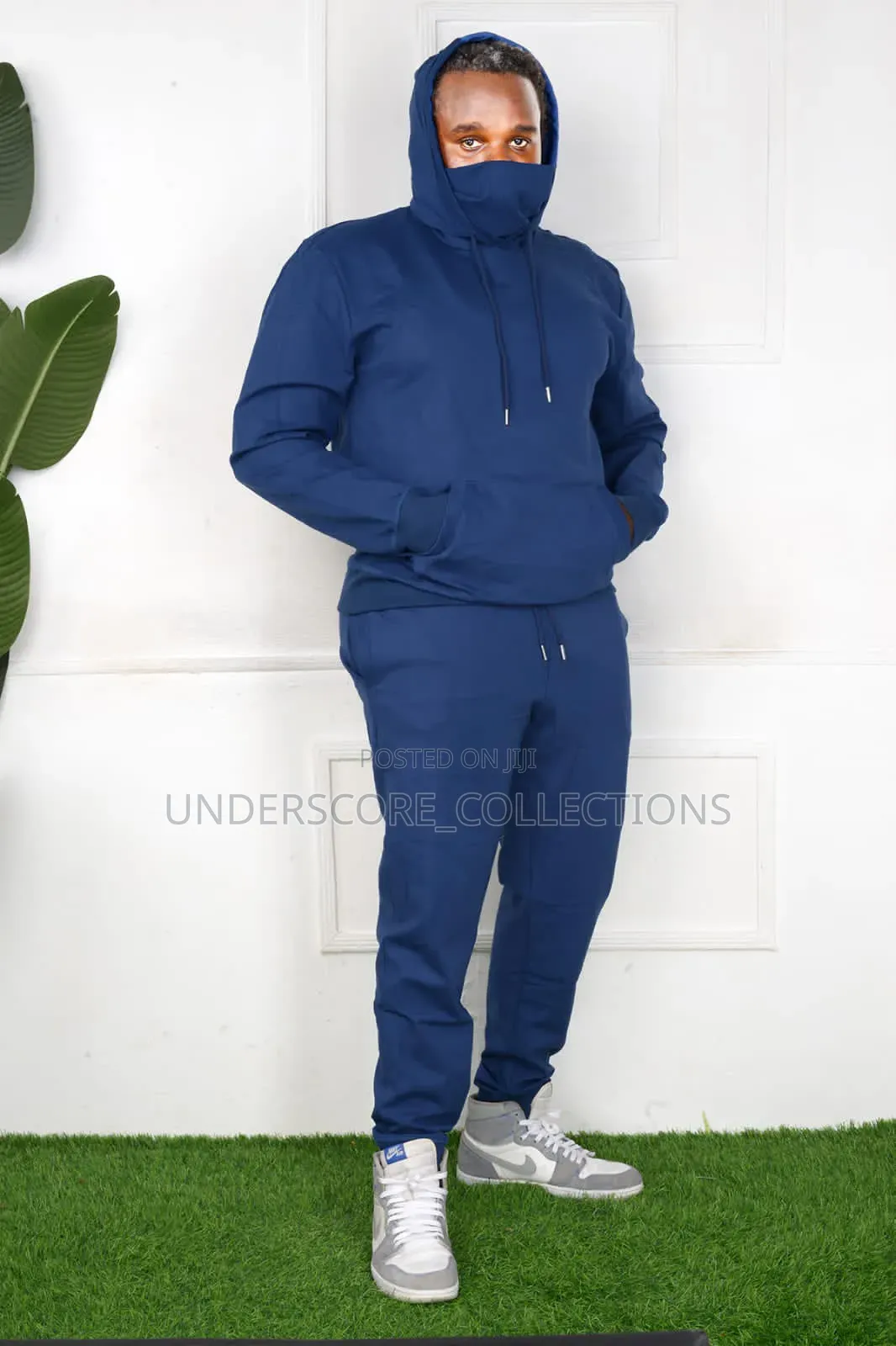 Executive Men Navy Blue Turkey Tracksuit
