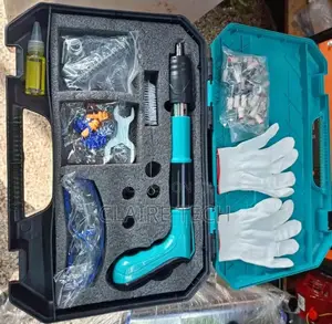 Manual, 3 Gear Rivet,Nails ,Steel Gun