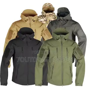 Softshell Waterproof Tactical Jacket Green