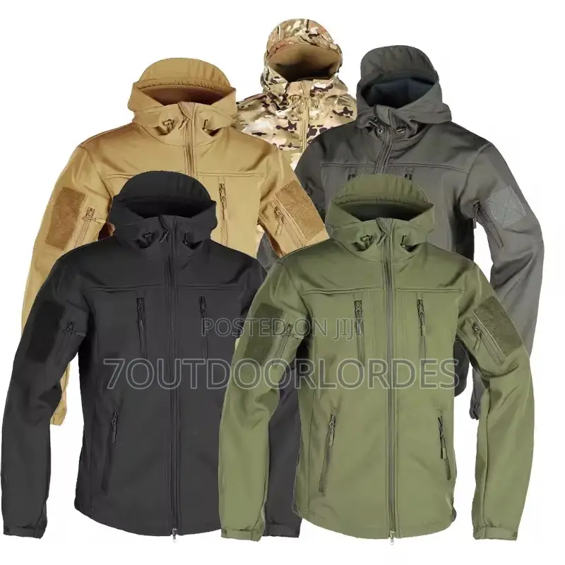 Softshell Waterproof Tactical Jacket Green