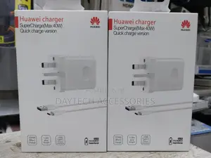 Huawei Supercharge Wall Charger With Usb Type-C Cable