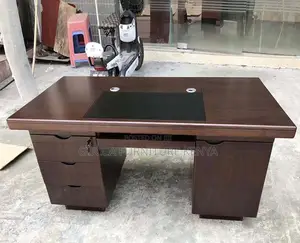 Office Desk:1.2 Meters Executive Desk With Fixed Storage