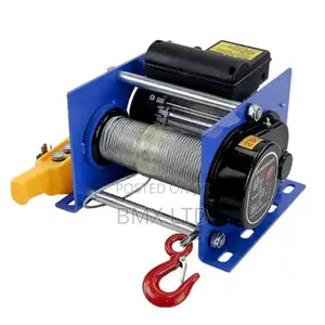 Electric Winch With Customizable Wire Rope for Lifting