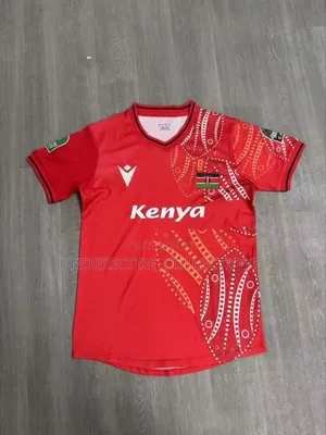 Premium Quality Red Kenyan Jersey