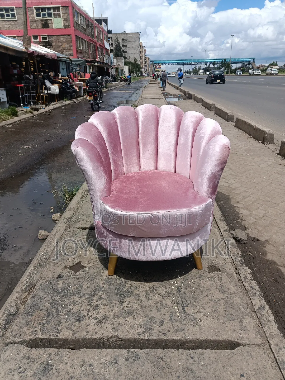 Pedicure Baby Pink Seat 